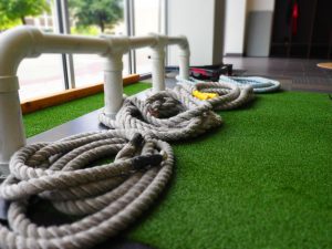 Battle ropes are a fun, challenging and effective workout tool